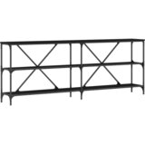  Konzolna stolica Crni hrast 200 x 30 x 75 cm Konstruirano drvo | Eponuda.com