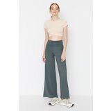 Trendyol Sweatpants - Khaki - Wide leg | Shoptok.si