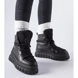 Gemre Sforza black ankle boots on a chunky platform Cijene