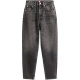 Tommy Hilfiger Jeans straight MOM JEAN UH TPR BI01 DW0DW21812 Črna Cene