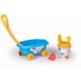 Smoby voziček Peppa Pig Garnished Beach Cart z vedro setom | Shoptok.si