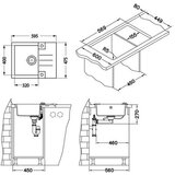 Alveus sudopera ROCK 30, CONCRETE 595x475/160mm