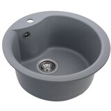  Sudoper Turas 480 sivi s sifonom | shoptok.hr