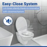 Allstar WC deska s počasnim zapiranjem 36,8 x 43 Fleur – | Shoptok.si
