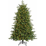  Umjetno božićno drvce s nogom 240 cm 300 LED lampica - 240 cm s LED svjetlima | shoptok.hr
