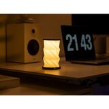 Gingko Bela/črna prenosljiva svetlobna dekoracija na USB ø 8 cm Twist – | Shoptok.si