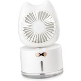 Generic Akumulatorski ventilator namizni ventilator namizni ventilator mačji ventilator beli električni ventilator mini, (21132620) Cene
