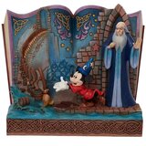 Jim Shore Figura Sorcerer Mickey Storybook | ePonuda.com
