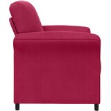  Jednosed Vinska crvena 88 x 83 x 95 cm Baršun | shoptok.hr