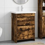  Set namještaja za kupaonicu Dimljeni hrast 61 x 40 x 84,5 cm | shoptok.hr
