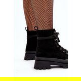 Boto Women's Lace-up Trapery Boots Black Gordts | ePonuda.com