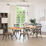  Noge za blagovaonski stol u obliku slova X, 2 kom, antracit, 90 x (72-73) cm, čelik | shoptok.hr