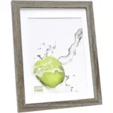 S66KH3 P1 13x18 Wood grey oak w. Passepartout