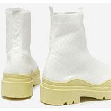 Resti White and yellow women's flat-heeled boots Seritis - Footwear | ePonuda.com