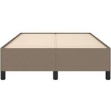 vidaXL Posteljni okvir taupe 120x200 cm blago | Shoptok.si