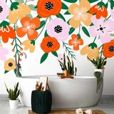  Foto tapeta - Colorful Bloom - First Variant 100x70 | shoptok.hr
