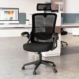  Ergonomska uredska stolica s podesivom lumbalnom potporom i računalnim naslonima za glavu | shoptok.hr