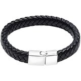 IZMAEL Narukvica LU-33384 - Crna/Srebrna | shoptok.hr