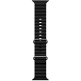 Silikonski pašček za iWatch, 42/44/45/49mm, črn - iWatch WA12 Black