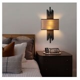 Opviq Zidna lampa Axis-15102, 35x75x10cm, IP20, Crno-smeđa | Eponuda.ba