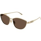 Balenciaga BB0358SK 003 ONE SIZE (62) Zlata/Rjava Cene