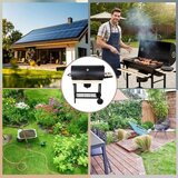 Klausberg KB-9033 vrtni žar na oglje s pokrovom in termometrom, rešetka 70 × 35 cm | Shoptok.si