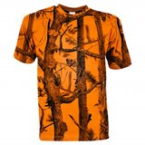 MORA muška percussion majica za lov ghostcamo orange