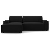 Micadoni Crna sklopiva kutna garnitura (s lijevim kutom) Jodie – Home Cijene