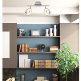 Candellux Lighting LED stropna svjetiljka u sjajno srebrnoj boji 31x10 cm Isla – | shoptok.hr