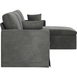 SOFA Kavč Temno siva, (5000145812) | Shoptok.si