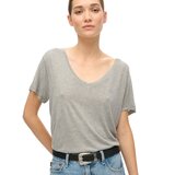 Superdry studios slub emb vee ženska majica Cene