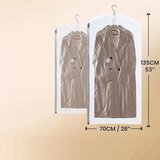 TAILI 2x viseča vakuumska vreča za oblačila 135×70cm | Shoptok.si