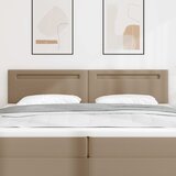  LED glava kreveta Boja cappuccina 200 cm Lažna koža | shoptok.hr