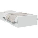  Okvir kreveta s pohranom Bijela 80 x 200 cm Konstruirano drvo | shoptok.hr