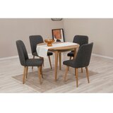 Hanah home trpezarijski sto i stolice vina 1053 atlantic pine anthracite Cene