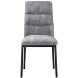 XXXL Stol Daniel Giga-s, Siva, Žamet | Shoptok.si