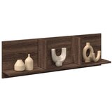 Maison Chic Stenska omarica - Zidna omarica 100x16,5x30 cm rjavi hrast inženirski les iu969, (22063378) | Shoptok.si