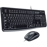  TIPKOVNICA PLUS MIŠ MK120 DESKTOP LOGITECH CRNA | Shoptok.si