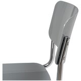 Ixia Sivi jedilni stoli v kompletu 4 ks Chrome – | Shoptok.si