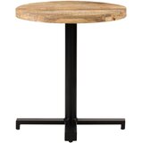 Bistro stolić okrugli Ø 70 x 75 cm od grubog drva manga | shoptok.hr