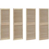  Ormarna vrata s vratima 4 pcs Prirodna 170 x 2,1 x 59,5 cm | shoptok.hr