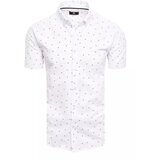 DStreet Men's Short Sleeve Shirt White Cijene