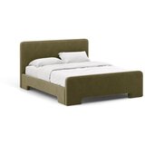 Micadoni Svijetlo zeleni tapecirani bračni krevet s podnicom 160x200 cm Eda – | shoptok.hr