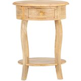 Furnova Stranska mizica 37x37x61 cm trden mangov les, (22056205) | Shoptok.si