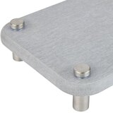 Five PODLOGA ZA SUŠENJE POSUĐA 28X11X3,6CM DIATOMIT SIVA | shoptok.hr