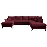 P & B SEDEŽNA GARNITURA, mikrovlakna bordo | Shoptok.si