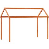 Krov za dječji krevet voštano smeđi 217x95,5x159 cm od borovine | shoptok.hr