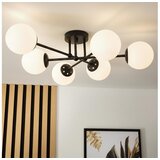  Brilagi - Prislonjen luster MALIVA 6xE14/15W/230V crna/bela | Eponuda.com