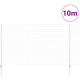 Euro ograda s postom 10 x 1,4 m Pocinčani čelik Srebrna Mreža | shoptok.hr