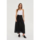 Marisse Viscose Midi Skirt Black Cijene